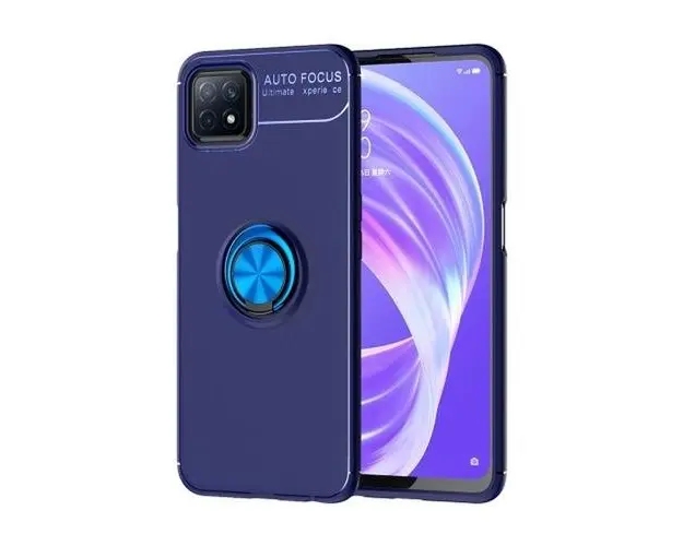 Husa Protectie Spate Lemontti SYA001206601B Oppo A72 5G (Albastru)