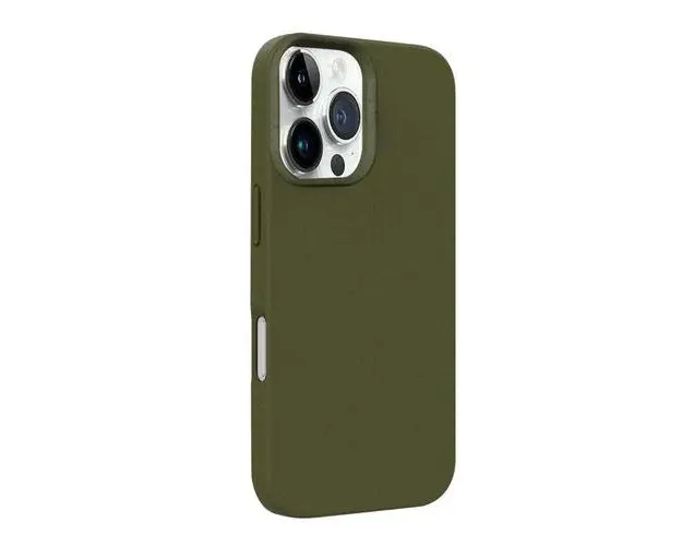 Husa Multiple Color Wheat MagSafe Lemontti pentru iPhone 16 Pro Max, Kaki