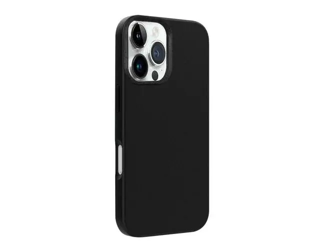 Husa Multiple Color Wheat MagSafe Lemontti pentru iPhone 16 Pro, Negru