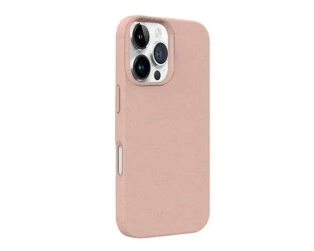 Husa Multiple Color Wheat MagSafe Lemontti pentru iPhone 16 Pro, Roz