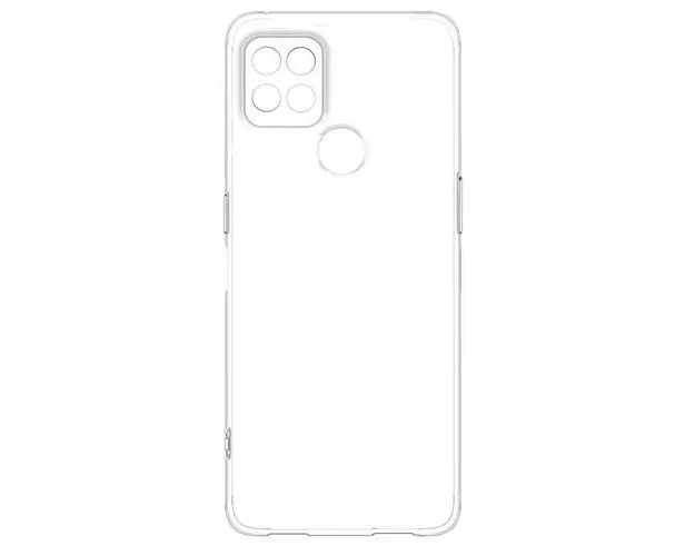 Husa Protectie Spate Silicon Lemontti pentru Oppo A15s (Transparent)