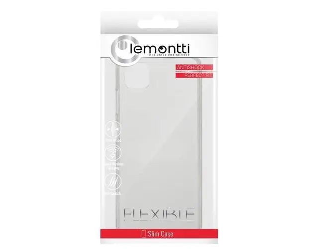 Husa Protectie Spate Lemontti pentru Samsung Galaxy A22 5G (Transparent)
