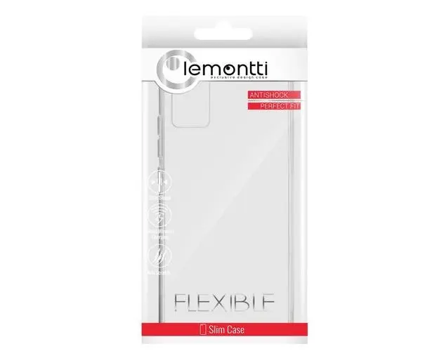 Husa Protectie Spate Lemontti pentru Samsung Galaxy A32 4G, Silicon (Transparent) 