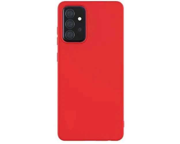 Protectie Spate Lemontti LEMSLKA725GR pentru Samsung Galaxy A72 5G (Rosu)