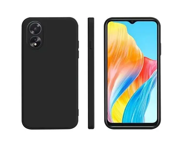 Husa Lemontti Tint pentru Oppo A38, Negru
