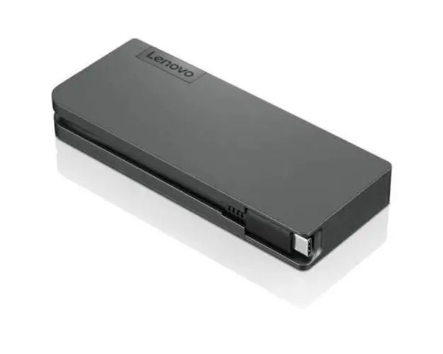 Docking Station Lenovo Travel 4X90S92381, VGA, HDMI, USB-C (Negru)