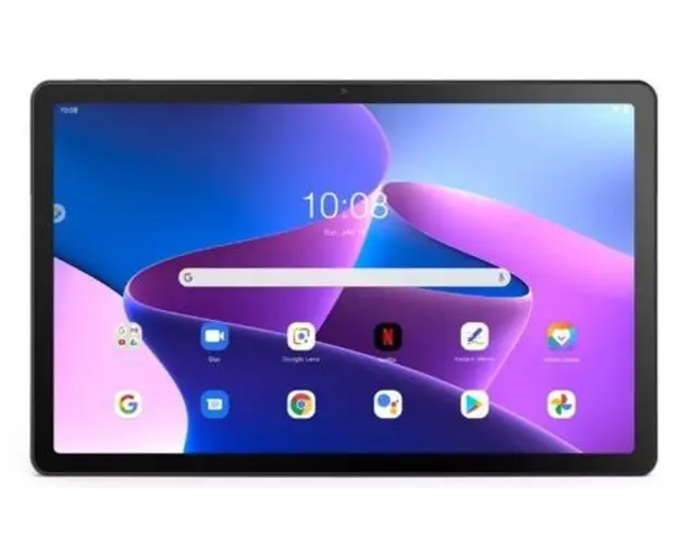 Tableta Lenovo Tab M10 Plus (Gen. 3), Procesor Qualcomm Snapdragon SDM680 Octa-Core, IPS Multi-touch 10.61inch, 4GB RAM, 128GB Flash, 8MP, Wi-Fi, Bluetooth, Android (Gri)