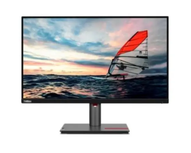 Monitor IPS LED Lenovo ThinkVision 24.5inch P25i-30, Full HD (1920 x 1080), VGA, HDMI, DisplayPort, Pivot (Negru)