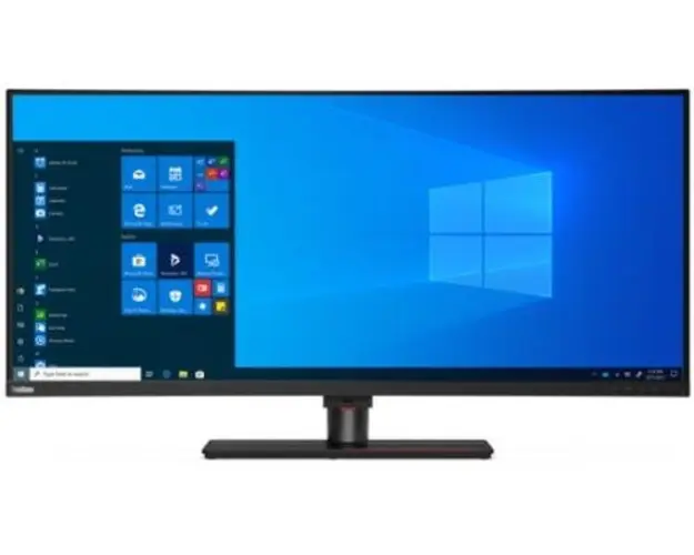 Monitor IPS LED Lenovo ThinkVision 39.7inch P40w-20, WUHD (5120 x 2160), HDMI, DisplayPort, 75 Hz (Negru)