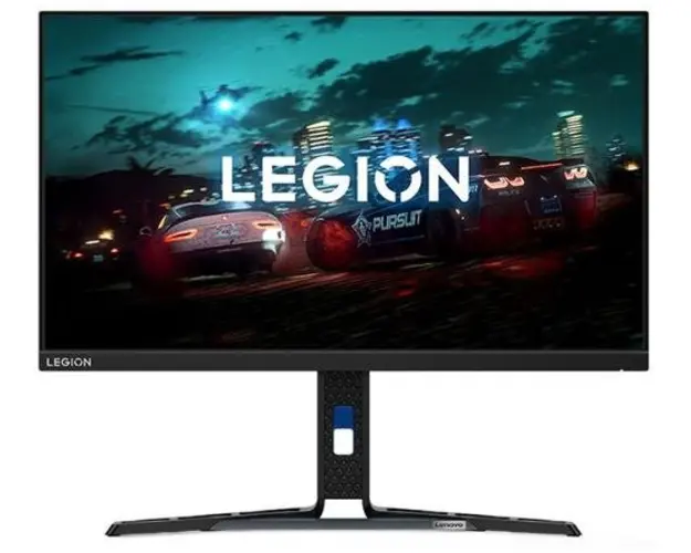 Monitor Gaming IPS LED Lenovo 27inch Y27-30, Full HD (1920 x 1080), HDMI, DisplayPort, AMD FreeSync, Pivot, Boxe, 180 Hz, 0.5 ms (Negru)
