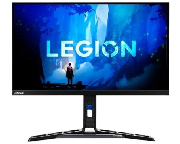 Monitor Gaming IPS LED Lenovo 27inch Y27q-30, QHD (2560 x 1440), HDMI, DisplayPort, AMD FreeSync, Pivot, Boxe, 180 Hz, 0.5 ms (Negru) 