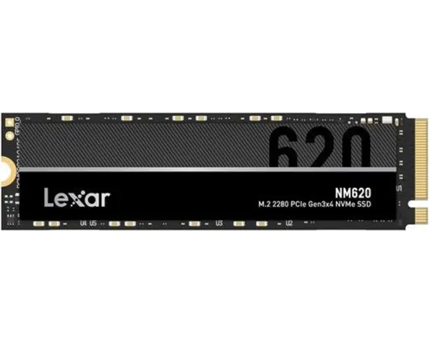 SSD Lexar® NM620, 2TB, PCIe Gen3 x4, M.2 NVMe 1.4, 3D NAND Flash