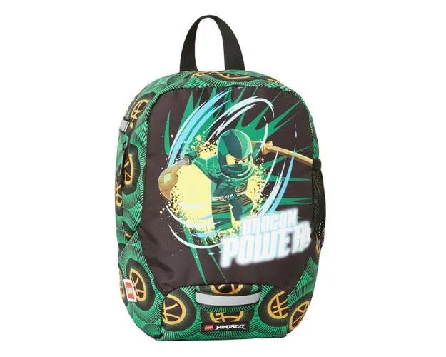 Rucsac gradinita LEGO design NinjaGo Dragon power (Verde)