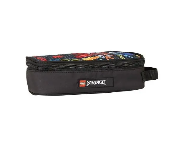 Penar LEGO V-Line NinjaGo Prime Empire rectangular neechipat, cu fermoar (Negru)
