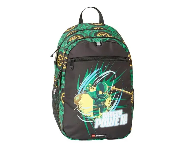 Rucsac extins LEGO design NinjaGo Dragon power (Verde)