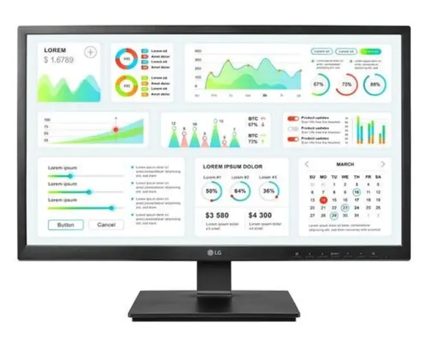 Monitor AH-IPS LED LG 23.8inch 24CK550Z-BP, Full HD (1920 x 1080), VGA, Displayport, Pivot, Boxe (Negru)
