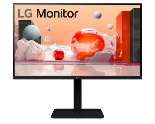 Monitor IPS LED LG 27inch 27BA550-B, Full HD (1920 x 1080), VGA, HDMI, DisplayPort, Boxe, Pivot, 100 Hz, 5 ms (Negru)