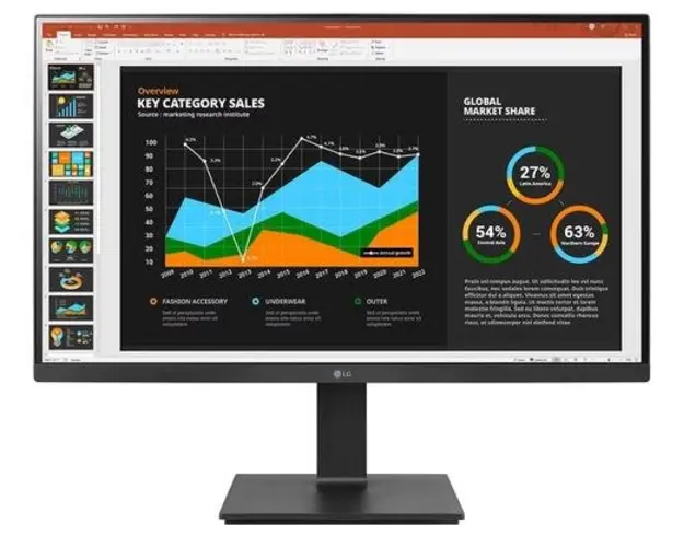 Monitor IPS LED LG 27inch 27BQ75QB-B, QHD (2560 x 1440), HDMI, DisplayPort, Boxe, Pivot (Negru)