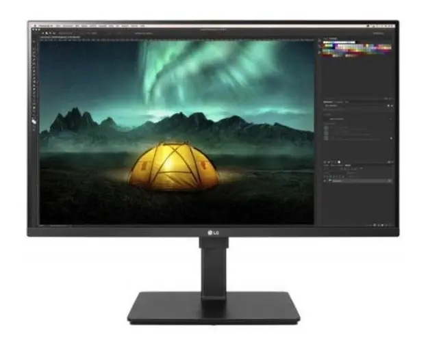 Monitor IPS LED LG 31.5inch 32BN67UP-B, UHD (3840 x 2160), HDMI, DisplayPort, Boxe, 5 ms (Negru)