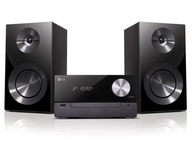 Micro Sistem Audio LG CM2460DAB, Hi-Fi, Bluetooth, 2 x 50 W (Negru)