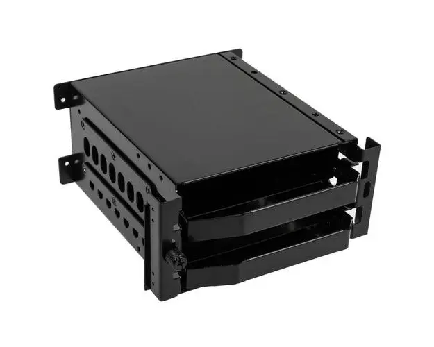 HDD Cage Lian Li HD01X, Pentru 2x HDD sau 1x SSD, Pentru 011D EVO, 011 XL, V3000 Plus (Negru)