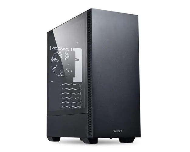 Carcasa Lian Li LANCOOL 205, Middle Tower, fara sursa, ATX, E-ATX (Negru)