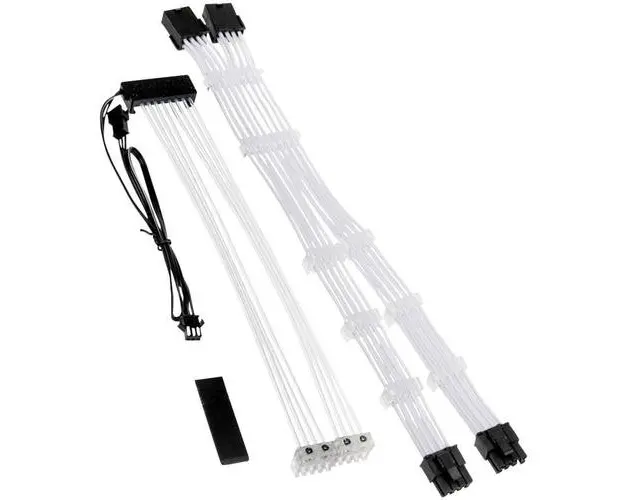 Cablu alimentare Lian Li Strimer, iluminare RGB, 8-pin (6+2) la 8-pin (6+2), 30 cm