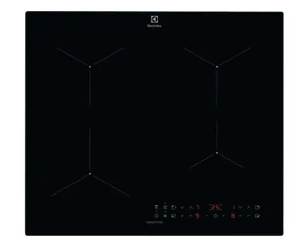Plita incorporabila Electrolux LIL61434C, Inductie, 4 Zone de gatit, Booster, Conectivitate hota, 60 cm (Negru)