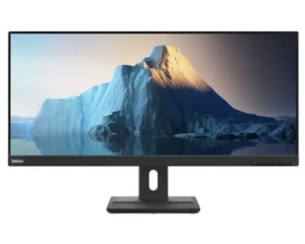 Monitor IPS LED Lenovo ThinkVision 29inch E29w-20, UltraWide Full HD (2560 x 1080), HDMI, DisplayPort, Boxe (Negru)