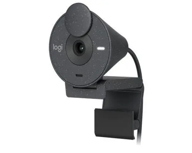 Camera Web Logitech Brio 300, USB, Full HD, 30 fps (Negru)