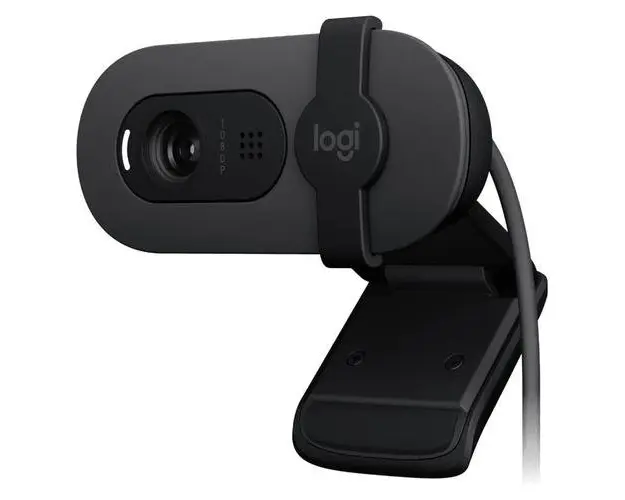 Camera Web Logitech Brio 105, USB, FHD, CMOS 2MP (Negru)