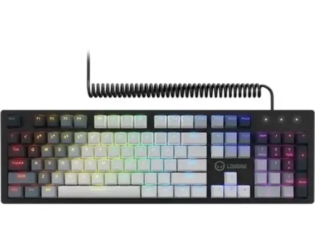Tastatura Gaming Mecanica Lorgar Azar 514 RGB, iluminare RGB, Layout EN (Negru)