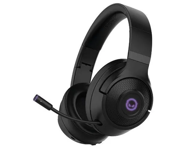 Casti Gaming Wireless Lorgar Noah 701, 2.4GHz, 40mm, Microfon, Noise Cancelling (Negru)
