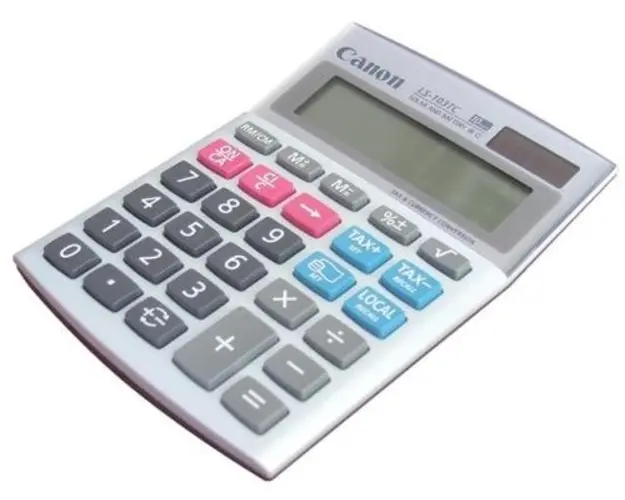 Calculator de birou Canon LS-103TC