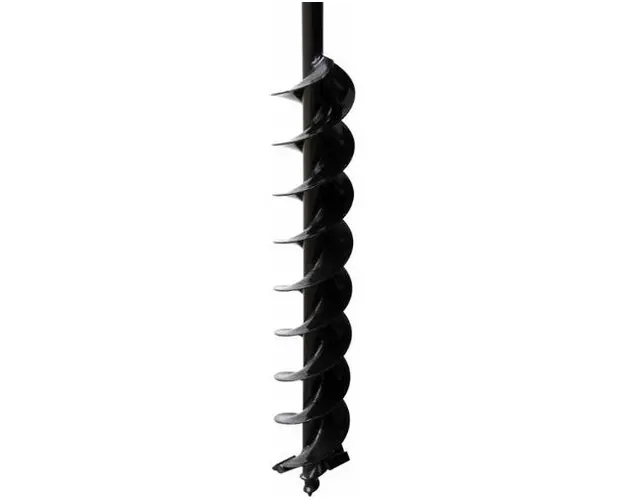 Burghiu pamant Lumag 5EB200, 200 x 800 mm (Negru)