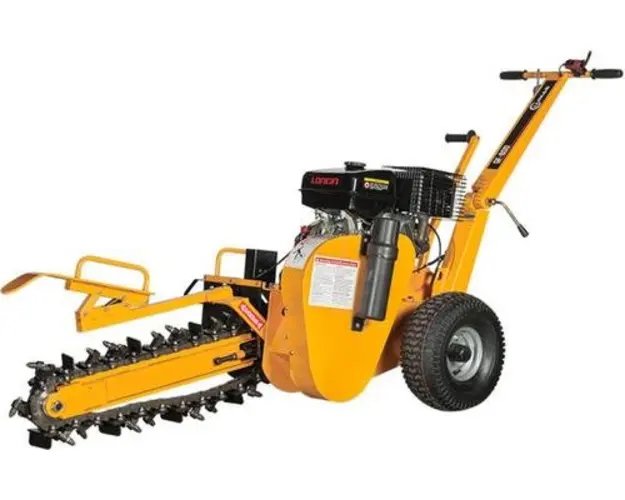 Masina de sapat santuri Lumag GF 800, 4 timpi, 9000 W, 12 cp, 3600 rpm, 420 cmc, rezervor 6.5 L, latime de lucru 10 cm (Galben/Negru)