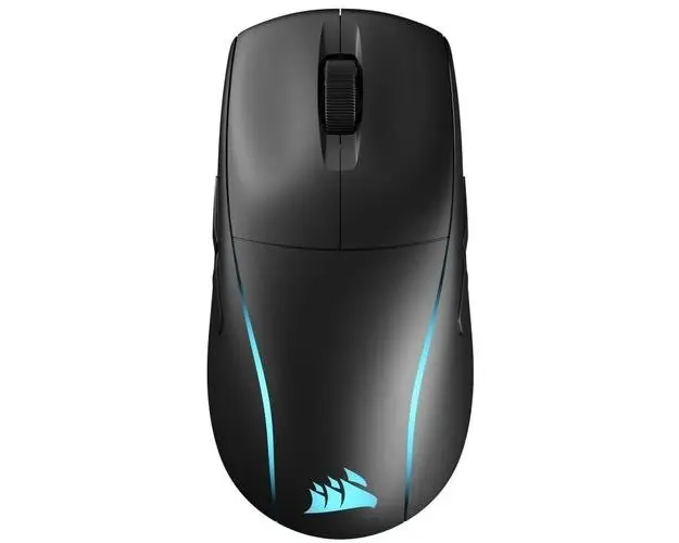 Mouse Gaming Corsair M75 Lightweight RGB, iluminare RGB, Ambidextru, 26000 DPI, Wireless (Negru)