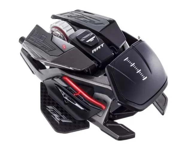 Mouse Gaming Mad Catz R.A.T. PRO X3, USB Type-A, Optic, 16000 DPI, 10 butoane, Cameleon RGB (Negru)