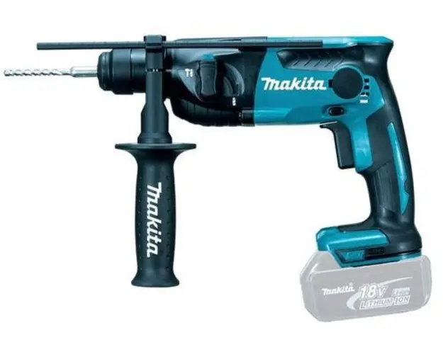 Ciocan Rotopercutor pe acumulator Makita DHR165Z SDS-Plus, LXT 18 V, 1600 rpm, Fara acumulatori si incarcator