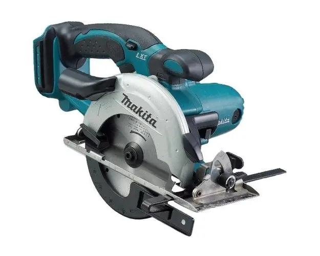 Fierastrau circular de mana Makita DSS611Z, LXT 18 V, 165 mm, Fara acumulator (Negru/Albastru)