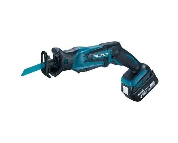 Fierastrau alternativ Makita DJR183RFE, 18 V, 13 mm, 3000 cpm + 2 Acumulatori (Negru/Albastru)