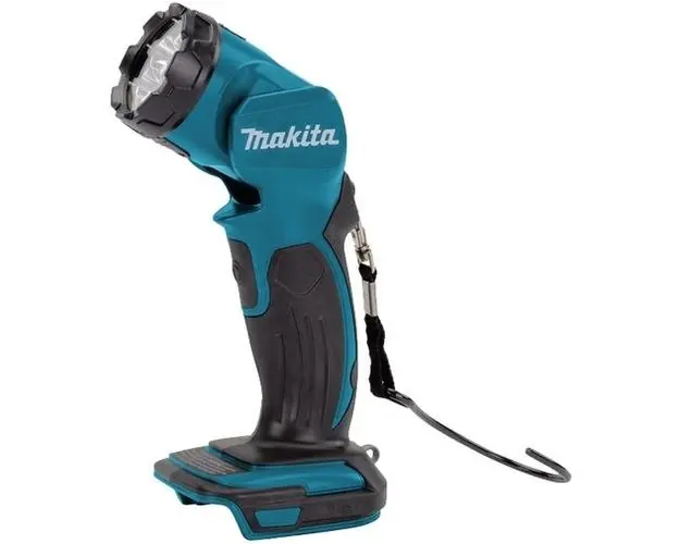 Lanterna 4 leduri Makita DEBDML815, 160 lm, 14.4-18V, fara acumulator (Albastru/Negru)
