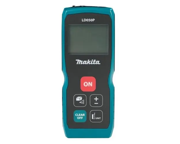 Telemetru laser Makita LD050P, IP54, 50 m, Sistem inch/metric (Negru/Albastru)