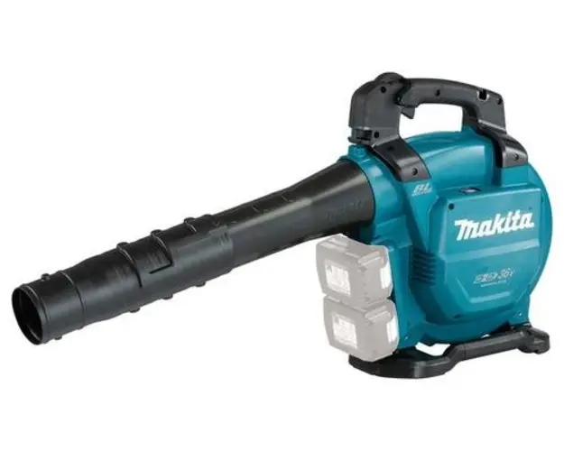 Suflanta cu aspirare pe acumulatori Makita DUB363ZV, LXT 2x18 V, 65 m/s, 6 trepte de suflat, Fara acumulatori (Negru/Albastru)
