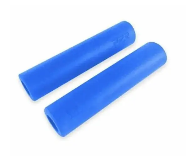 Mansoane P2R Shockman SLC, silicon, 130mm, Albastru 