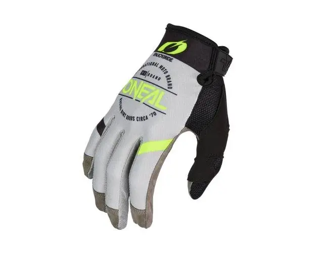 Manusi Ciclism O'Neal Mayhem Brand V.23 - L|9, Gri-Negru