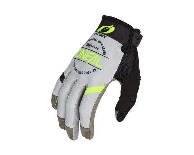 Manusi Ciclism O'Neal Mayhem Brand V.23 - S/8, Gri-Negru