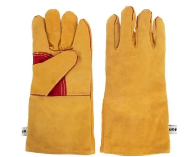 Manusi de sudura Rotor 13335, textile (Galben) 