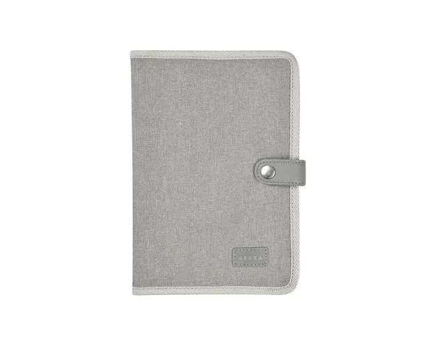 Mapa Carnet de Vaccinari 17.5x25 cm Beaba Heather Grey