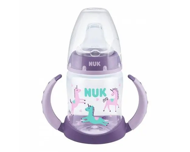 Biberon Nuk Learner First Choice Control Temperatura 150 ml Mov 6-18 luni
